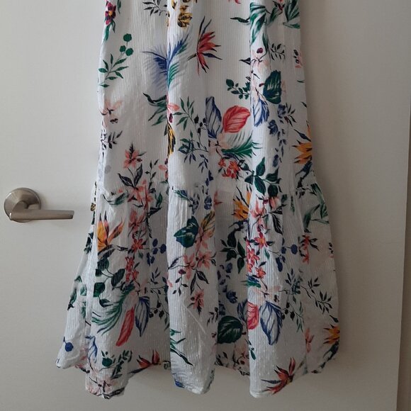 JOE FRESH - Cotton Floral Maxi Dress - Size XS - Picture 5 of 7